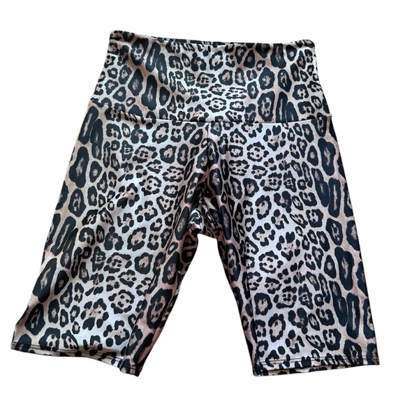 Animal Print Biker Shorts S/M - Picture 2 of 5